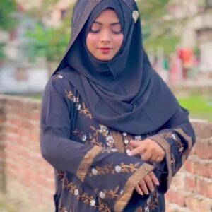 এম্ব্রয়ডারই স্টন এর কাজ বোরকা
